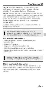 Preview for 45 page of LaserLiner StarSensor 50 Operating Instructions Manual