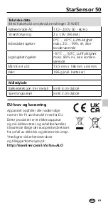 Preview for 61 page of LaserLiner StarSensor 50 Operating Instructions Manual