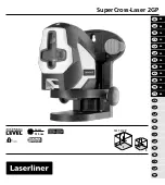 LaserLiner SuperCross-Laser 2GP Manual preview