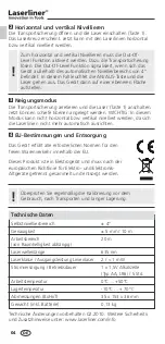 Предварительный просмотр 4 страницы LaserLiner SuperCross-Laser Compact Manual