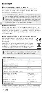 Предварительный просмотр 20 страницы LaserLiner SuperCross-Laser Compact Manual