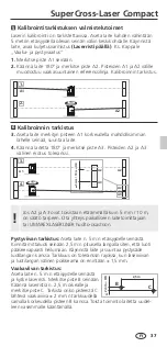 Предварительный просмотр 37 страницы LaserLiner SuperCross-Laser Compact Manual