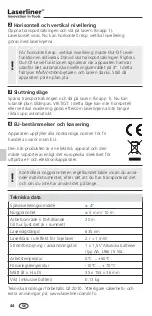 Предварительный просмотр 44 страницы LaserLiner SuperCross-Laser Compact Manual