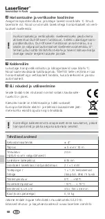 Предварительный просмотр 68 страницы LaserLiner SuperCross-Laser Compact Manual