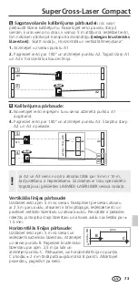 Предварительный просмотр 73 страницы LaserLiner SuperCross-Laser Compact Manual
