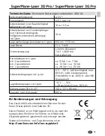 Preview for 11 page of LaserLiner SuperPlane-Laser 3D Pro Manual