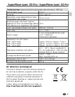 Preview for 21 page of LaserLiner SuperPlane-Laser 3D Pro Manual