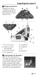 Preview for 3 page of LaserLiner SuperSquare-Laser 4 Quick Start Manual