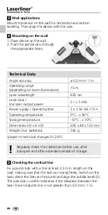 Preview for 8 page of LaserLiner SuperSquare-Laser 4 Quick Start Manual