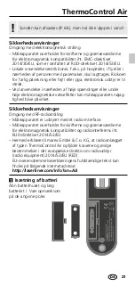 Preview for 21 page of LaserLiner ThermoControl Duo Manual