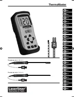 LaserLiner ThermoMaster Operating Instructions Manual preview