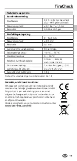 Preview for 13 page of LaserLiner TireCheck Manual