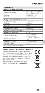 Preview for 41 page of LaserLiner TireCheck Manual