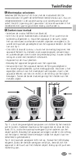 Preview for 11 page of LaserLiner TwinFinder Operating Instructions Manual