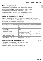 Preview for 5 page of LaserLiner VarioStand L 120 cm Operating Instructions Manual