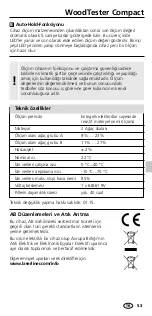 Preview for 53 page of LaserLiner WoodTester Compact Manual