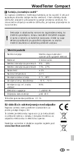 Preview for 93 page of LaserLiner WoodTester Compact Manual