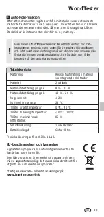 Preview for 45 page of LaserLiner WoodTester Manual