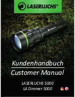 LASERLUCHS 5000 Customer'S Manual preview