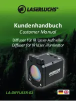 Предварительный просмотр 1 страницы LASERLUCHS LA-DIFFUSER-01 Customer'S Manual