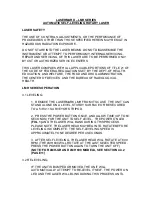 Preview for 1 page of Lasermark LMH Series Manual