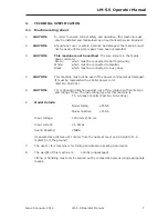 Preview for 7 page of Lasermate LM-5.5 Operator'S Manual