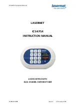 Lasermet ICS-KP14 Instruction Manual preview