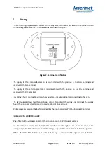 Предварительный просмотр 8 страницы Lasermet LEDS-1WB Instruction Manual