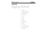 LaserPerformance LASER 2000 Rigging Manual preview