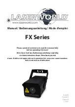 Preview for 1 page of Laserworld 7640144997373 Manual