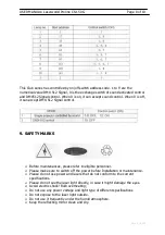 Preview for 8 page of Laserworld CS-150G User Manual