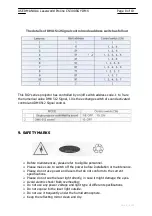 Preview for 8 page of Laserworld CS-300RGY DMX User Manual