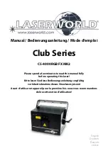 Laserworld CS-4000RGB FX MK2 Manual preview