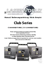 Laserworld CS-8000RGB FX MK2 Manual preview