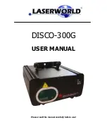 Laserworld DISCO-300G User Manual preview