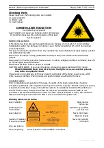 Preview for 3 page of Laserworld DJ-150G DMX Manual