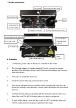 Preview for 7 page of Laserworld EL-120 R Manual