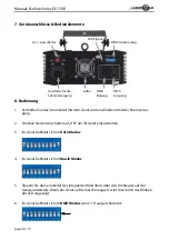 Предварительный просмотр 14 страницы Laserworld EL-150B Manual