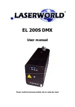 Предварительный просмотр 1 страницы Laserworld EL-200S DMX User Manual