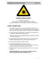 Preview for 3 page of Laserworld EL-400RGY User Manual