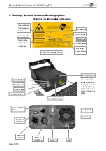 Предварительный просмотр 6 страницы Laserworld EL-500RGB KeyTEX Manual