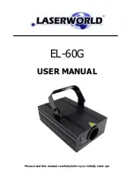 Laserworld EL-60 G User Manual preview