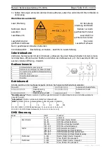 Предварительный просмотр 8 страницы Laserworld ES-400 G Manual