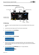 Предварительный просмотр 14 страницы Laserworld Evolution ES-600B Manual