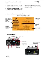 Preview for 6 page of Laserworld Evolution Series ES-400RGB Manual