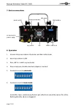 Preview for 7 page of Laserworld Evolution Series Manual