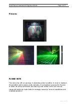 Preview for 4 page of Laserworld Fogscreen Down User Manual