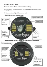 Preview for 12 page of Laserworld Garden GS-50RG Xmas Manual