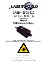 Предварительный просмотр 1 страницы Laserworld GREEN-3500 532 Manual