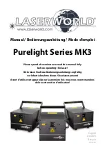 Laserworld MK3 Series Manual preview